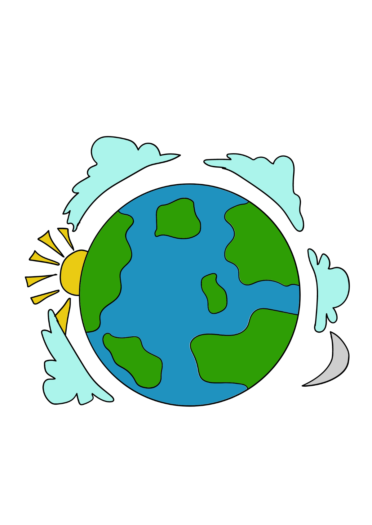 World Earth Day Drawing Easy / How to draw Earth Day Drawing / World Earth  Day poster drawing - YouTube