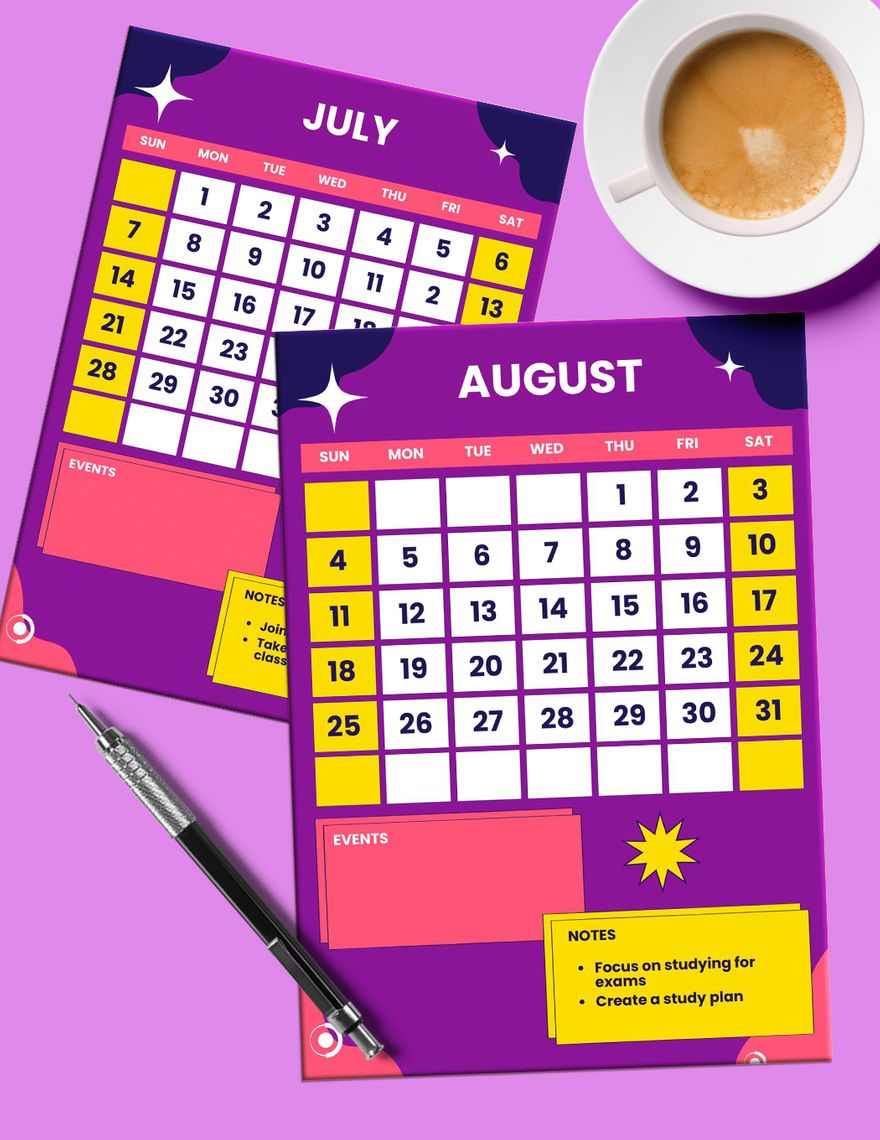 2024 Monthly Planner Template Download in Word, PDF, Illustrator