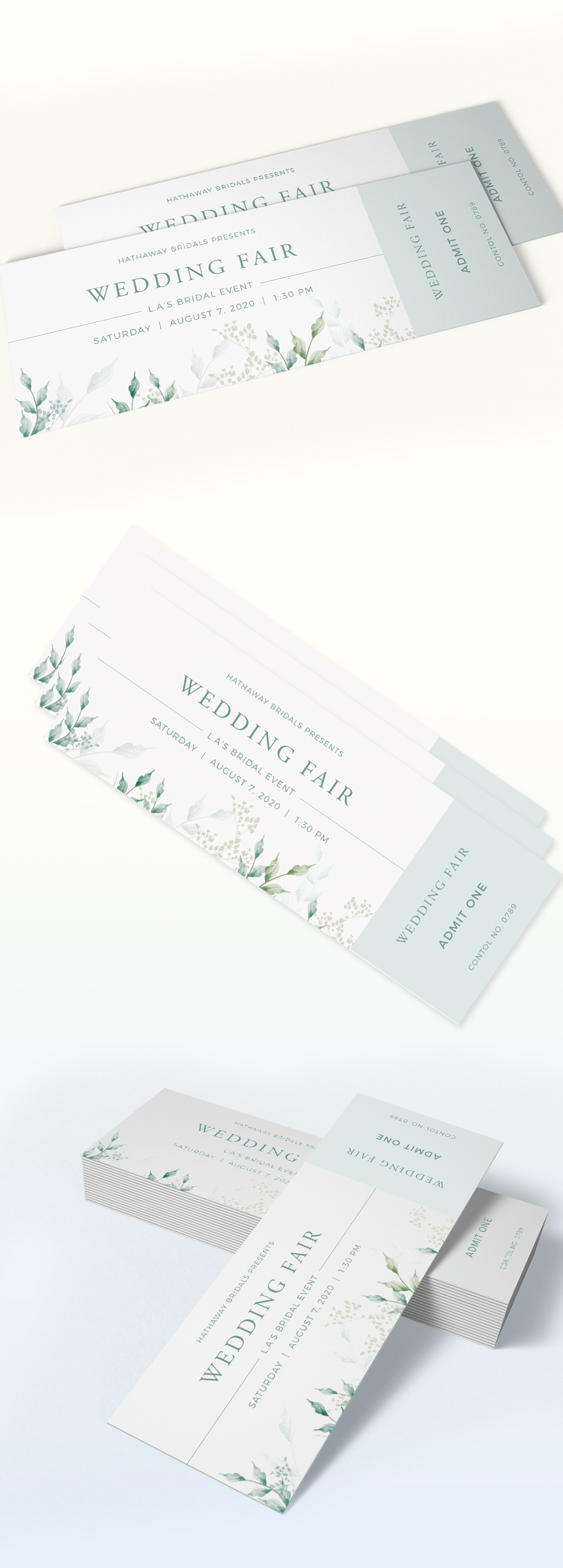 Templates Invitations &amp; Announcements Admit One Printable Digital ...