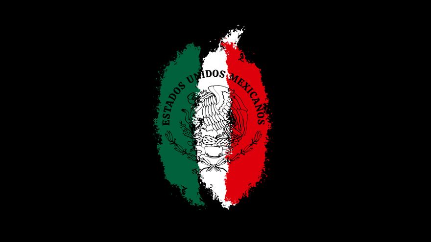 High Resolution Mexico Constitution Day Background