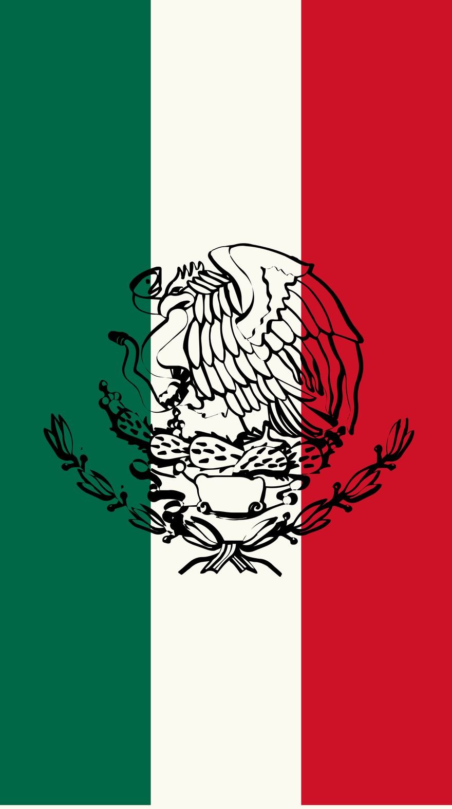 Free Mexico Constitution Day iPhone Background