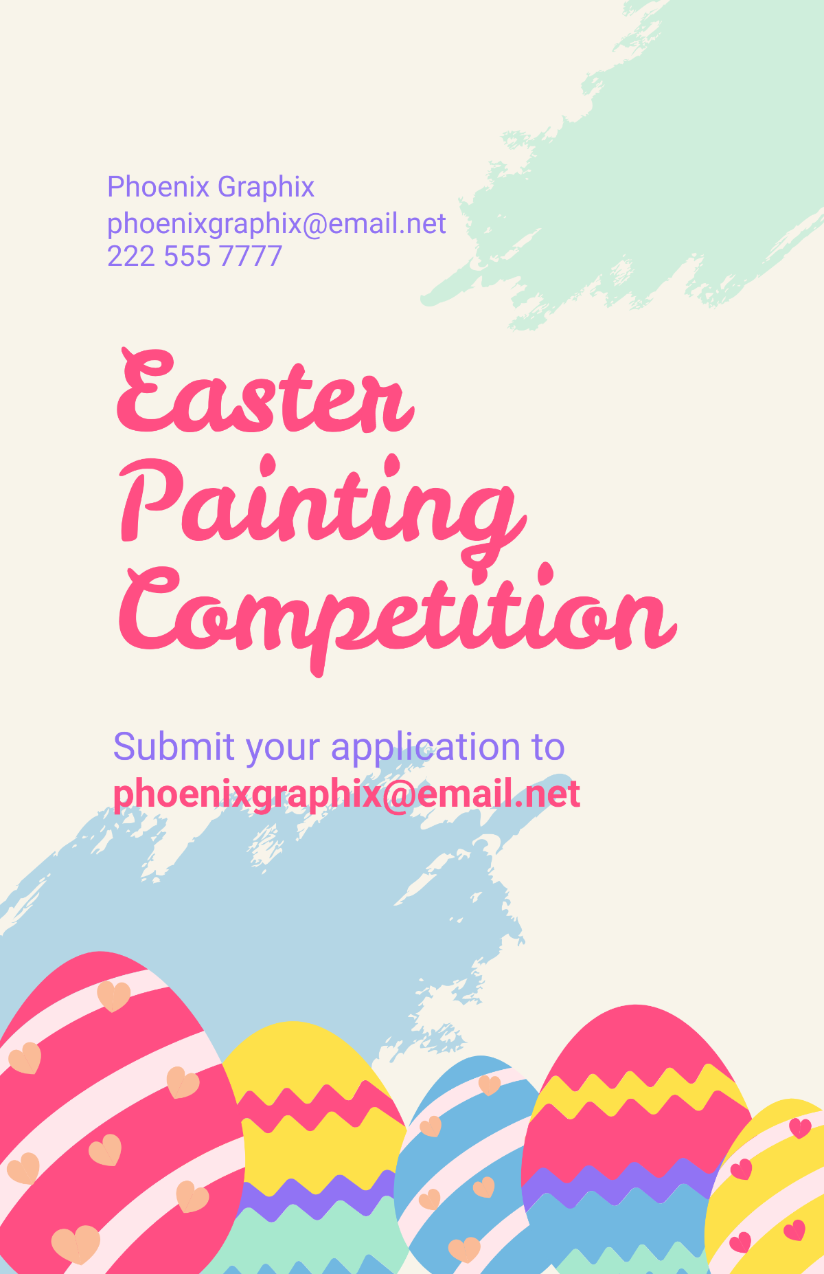 Easter Event Poster Template