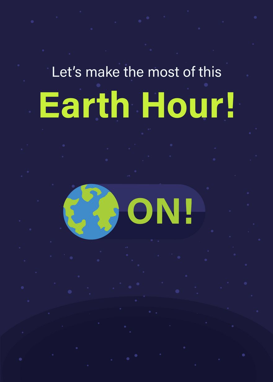 Earth Hour Greeting