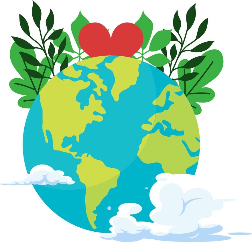Free Transparent Earth Day Clipart - EPS, Illustrator, JPG, PSD, PNG, SVG |  