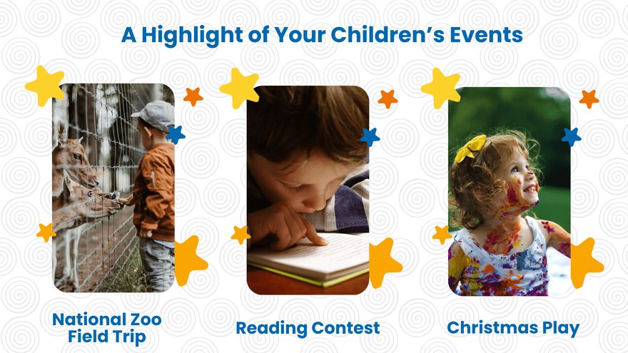 Free Kindergarten Graduation Presentation Template to Edit Online