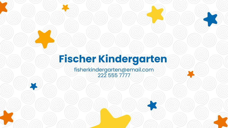Free Kindergarten Graduation Presentation Template to Edit Online