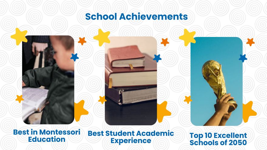 Free Kindergarten Graduation Presentation Template to Edit Online