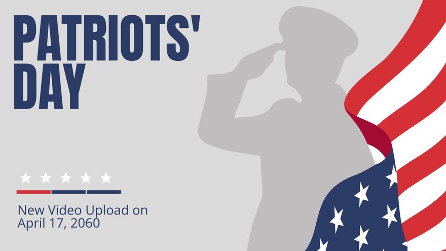 Patriots' Day Youtube Banner