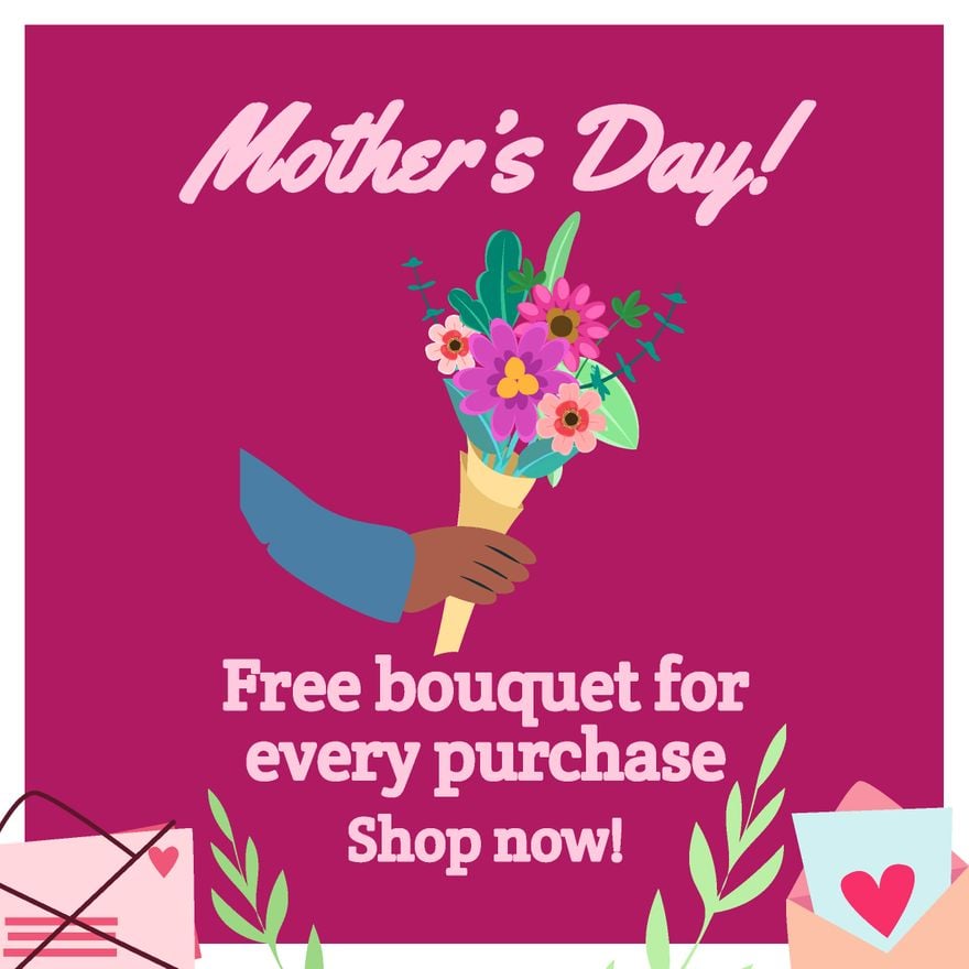 Mother's Day Promotion Vector