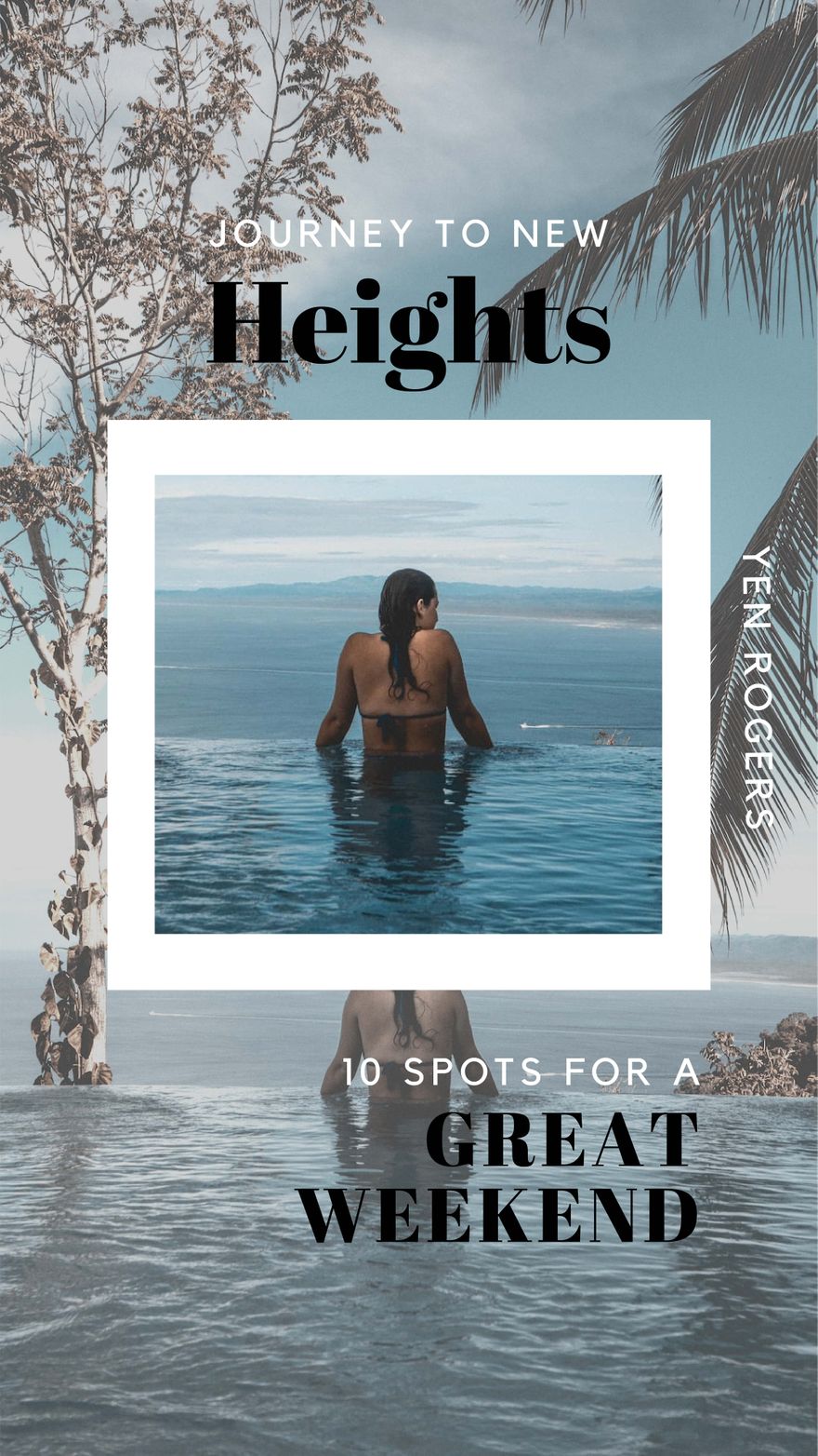 Free Travel Instagram Reels Cover Template