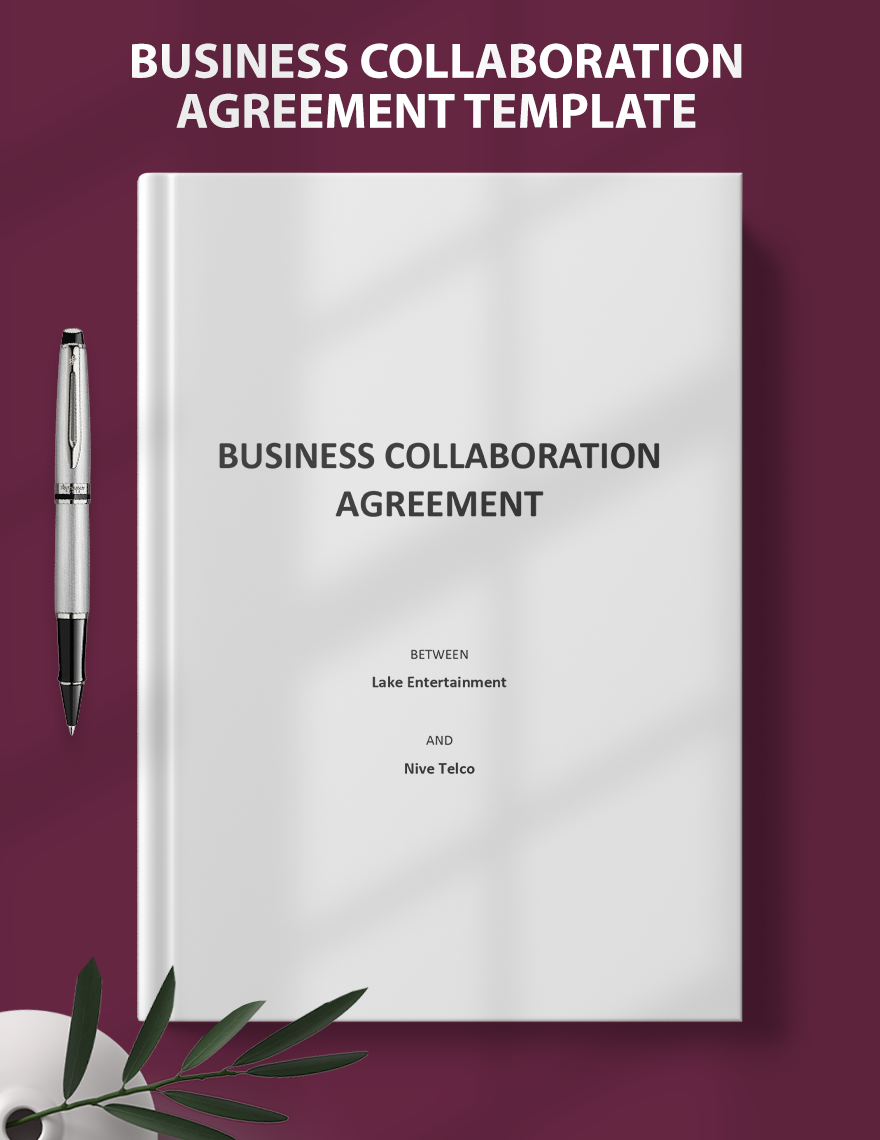 Business Collaboration Agreement Template