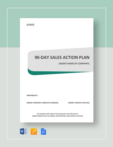  Day Sales Action Plan