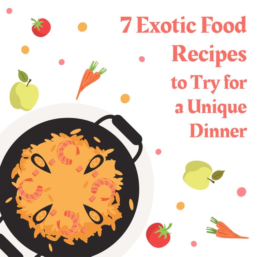 Try Exotic Food for Free