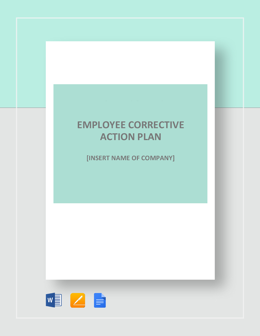 Employee Corrective Action Plan
