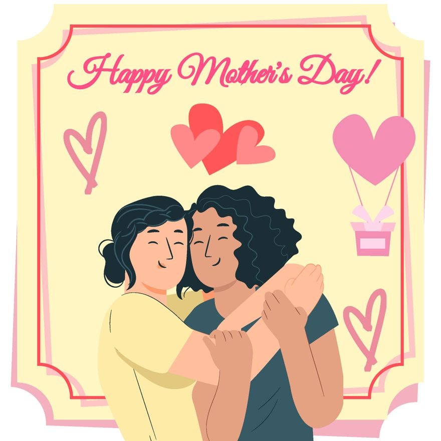 Mother's Day Graphic Vector