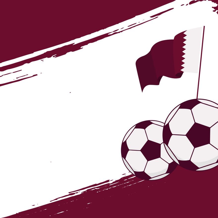 Qatar National Sports Day Illustration