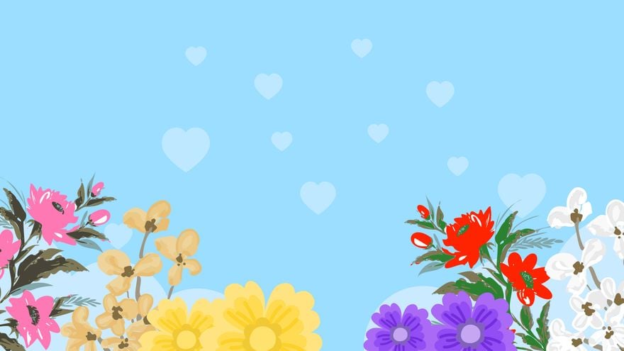 Mother's Day Colorful Background