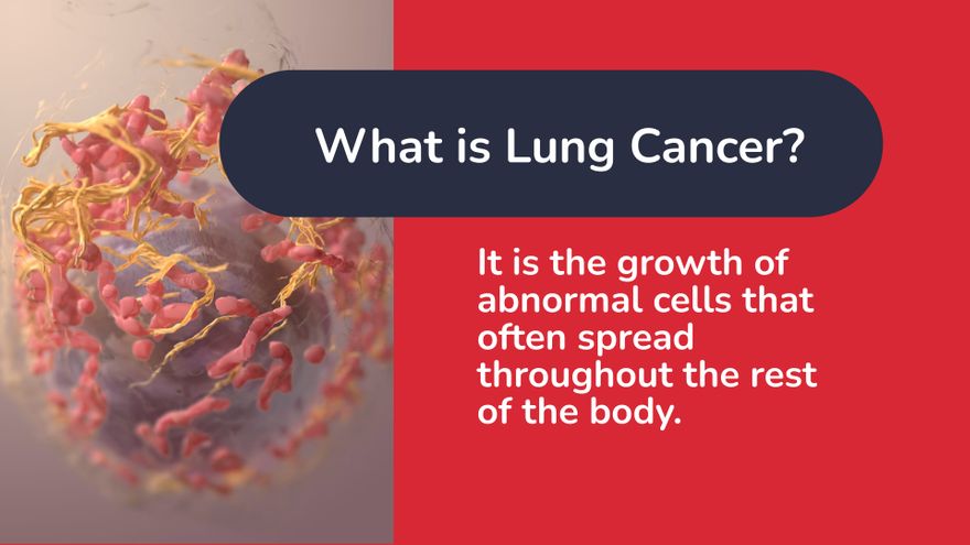 Lung Cancer Awareness Campaign Presentation