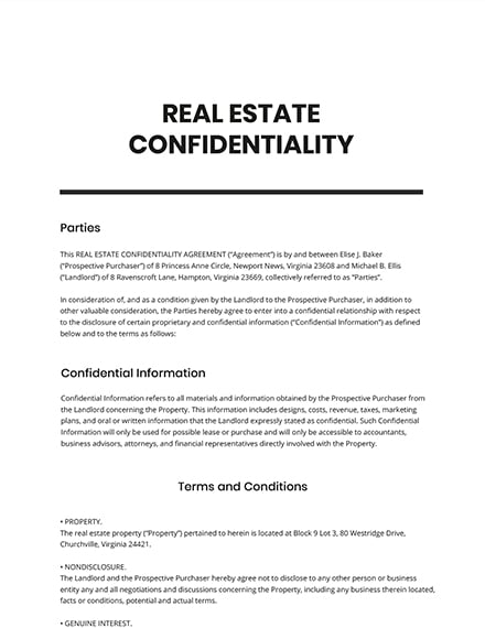 Patient Confidentiality Agreement Template Word (DOC) Google Docs