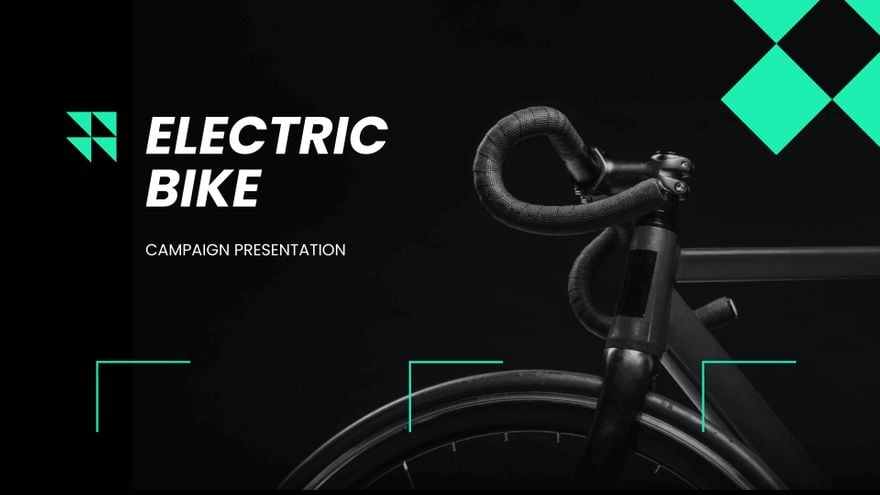 Electric Bike Campaign Presentation