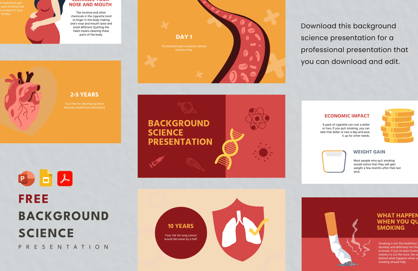 Free Background Science Presentation