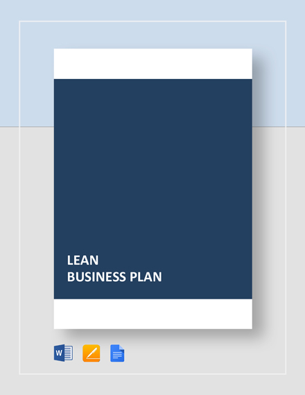 Get 40 Lean Business Plan Template Google Docs Get 40 Lean Business Plan Template Google Docs