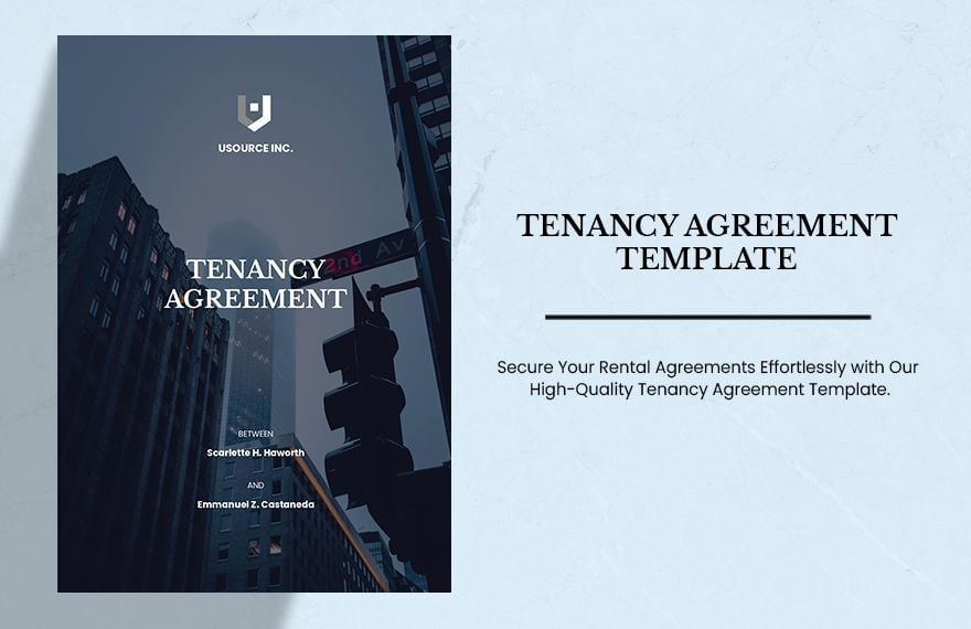 Tenancy Agreement Template