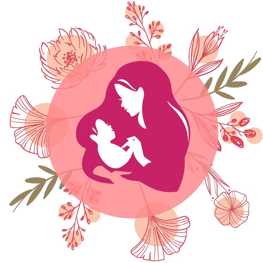 Mother's Day Logo Vector