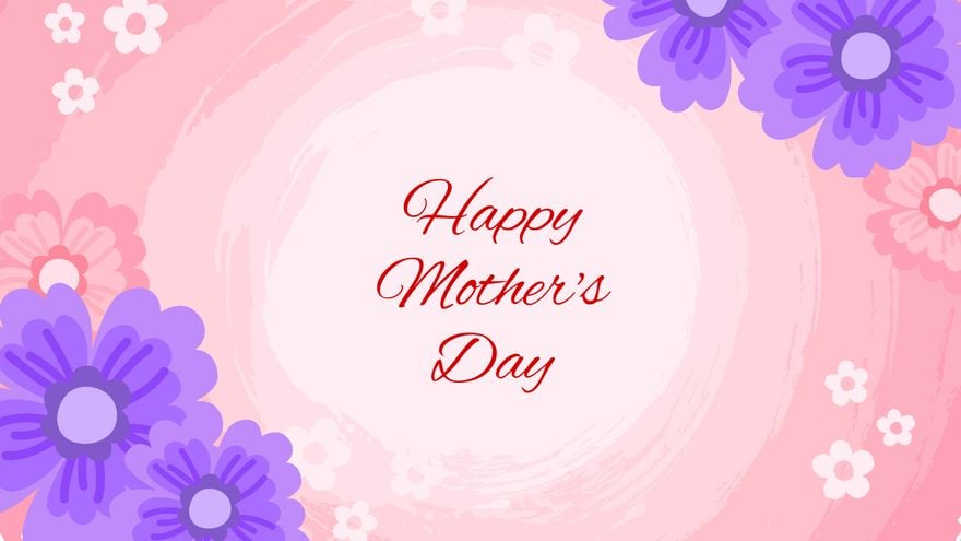 Mother's Day Gradient Background
