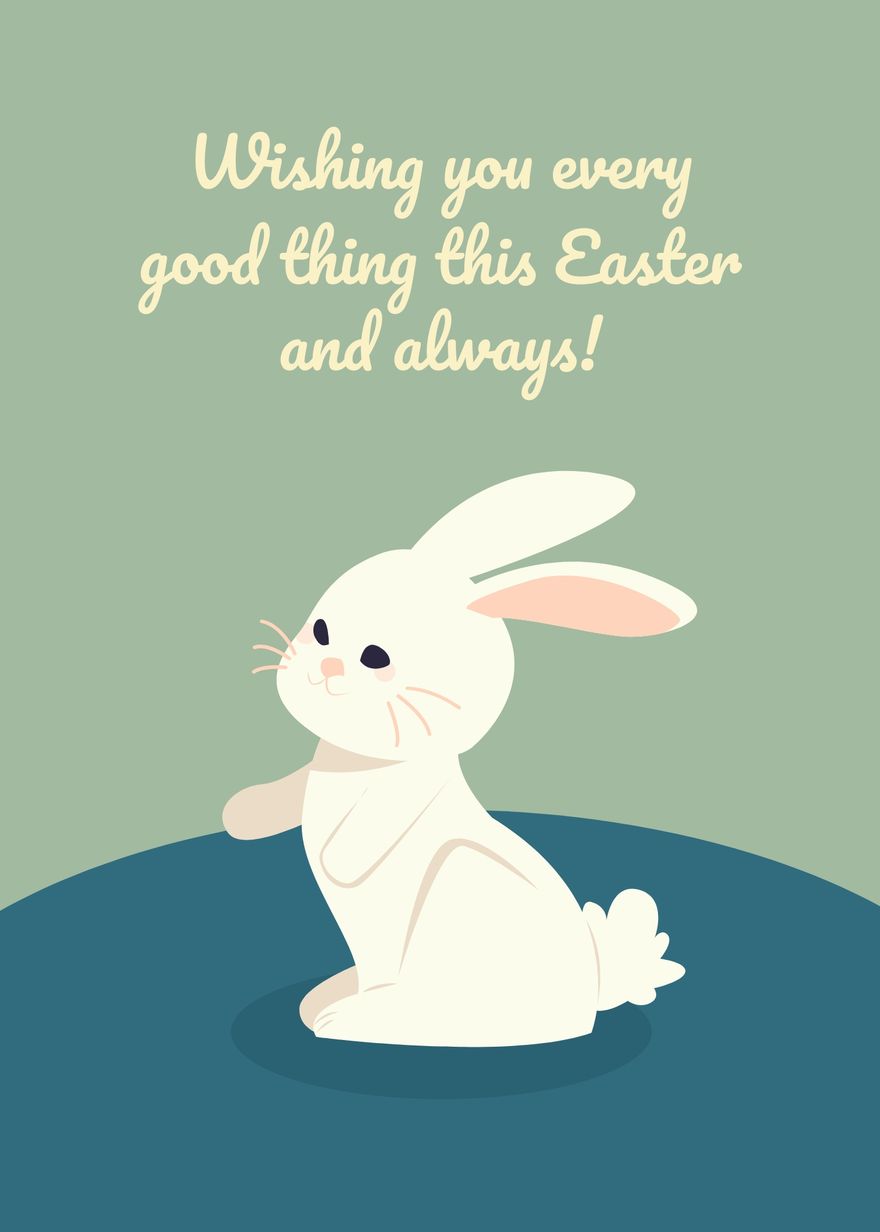 Easter Wishes in Word, Illustrator, PSD, EPS, SVG, PNG, JPEG