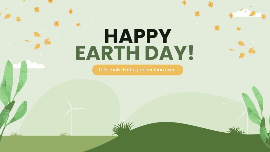 Earth Day Youtube Banner