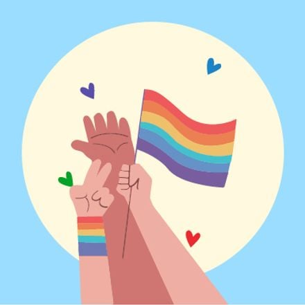 Free Pride Month Clipart