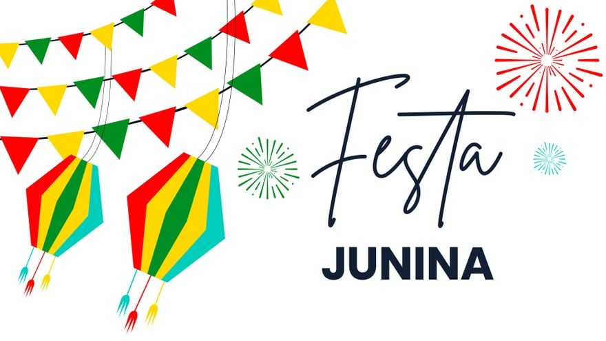 Free Festa Junina Background
