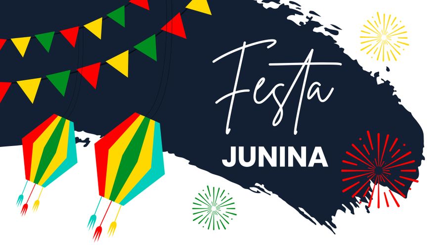 Happy Festa Junina Background