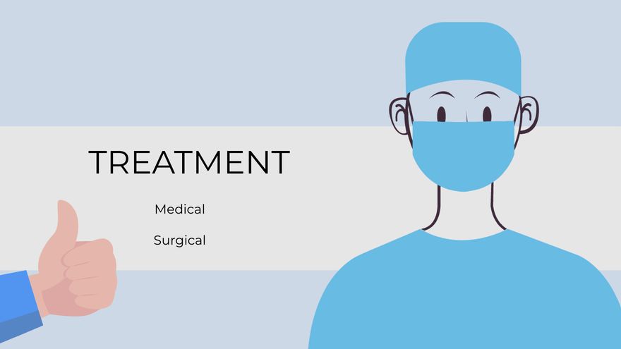 Free Surgeon Style Healthcare Center Presentation Template to Edit Online