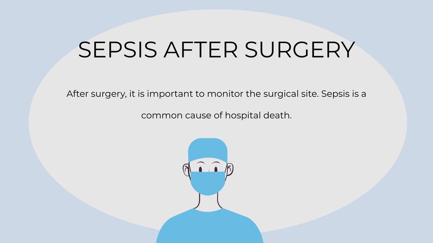 Free Surgeon Style Healthcare Center Presentation Template to Edit Online
