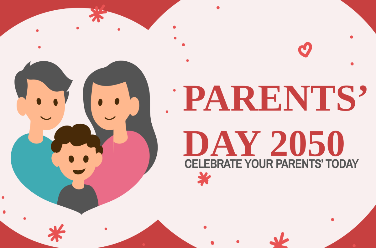 Parents' Day Banner Template