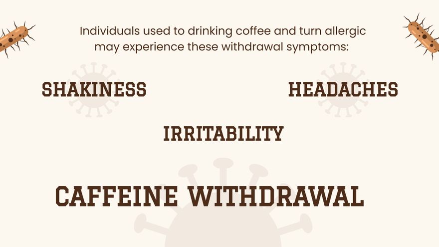 Caffeine Allergy Presentation