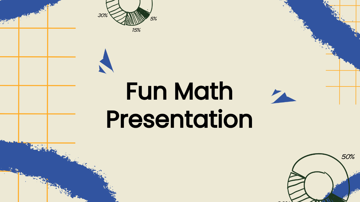 Fun Math Presentation Template