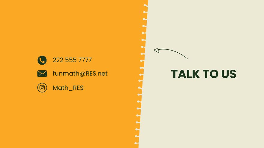 Free Fun Math Presentation Template to Edit Online