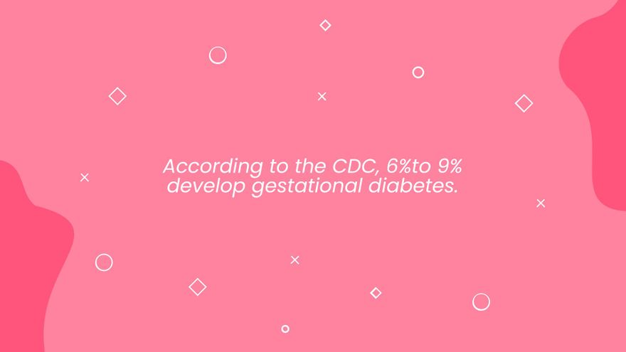 Free Gestational Diabetes Presentation Template to Edit Online