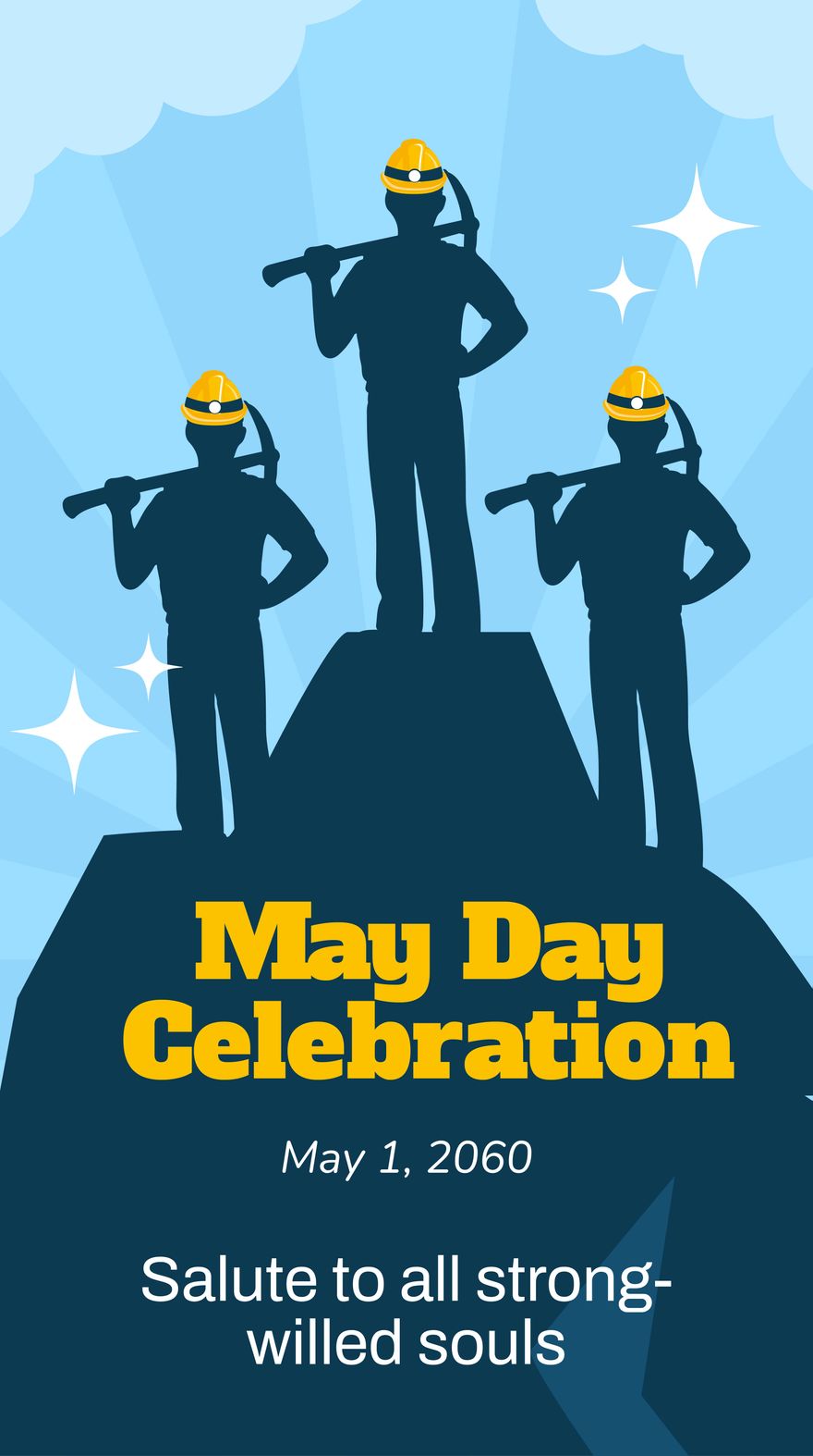 May Day Flyer Background
