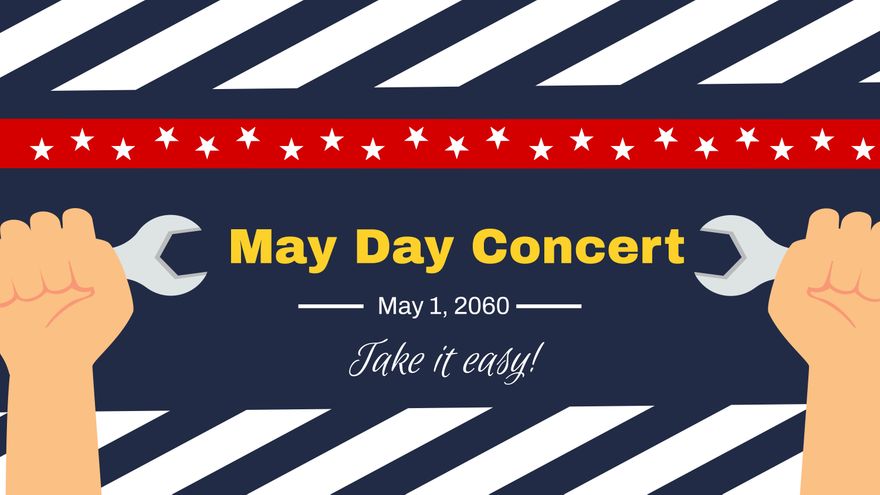May Day Invitation Background