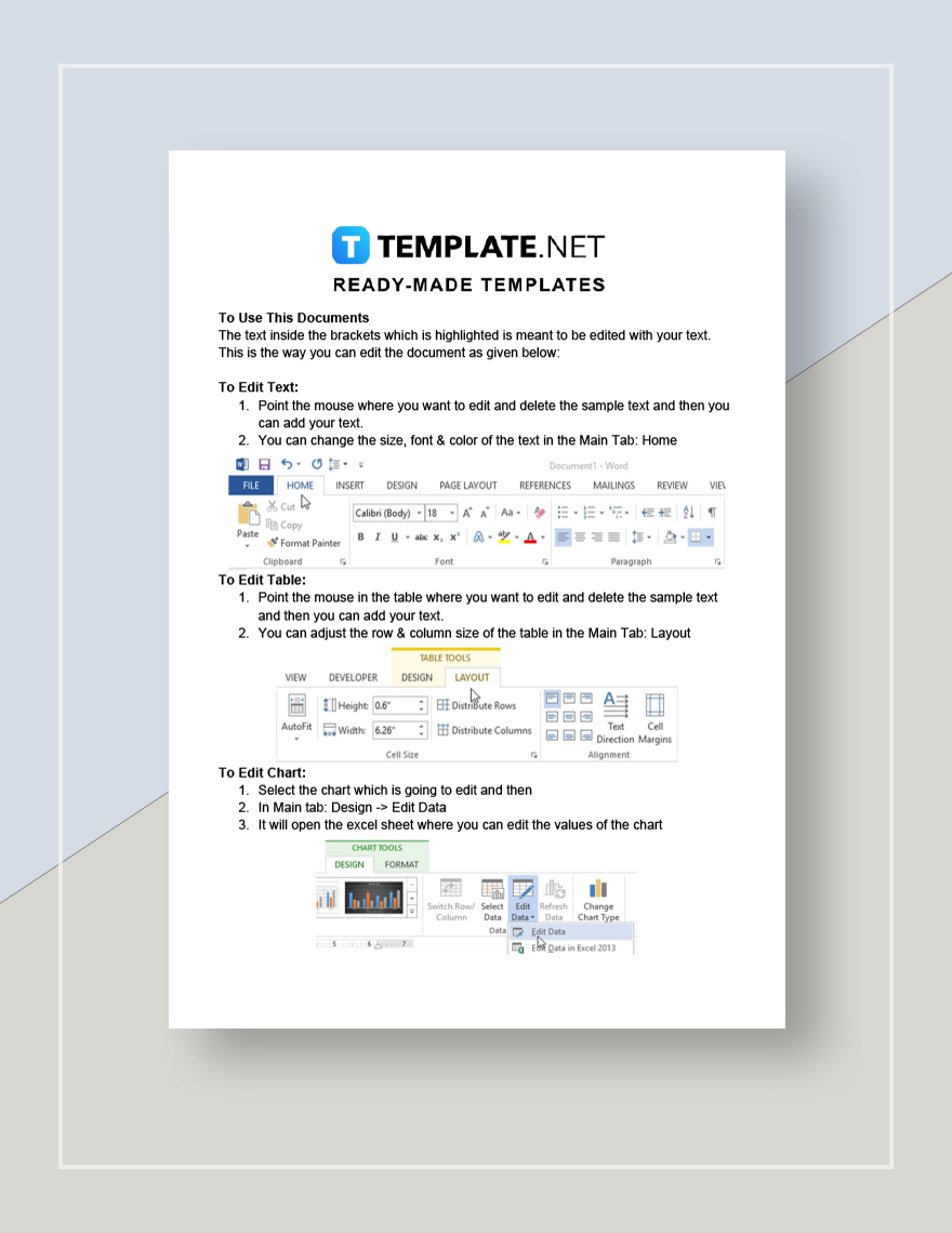 Business Execution Plan Template