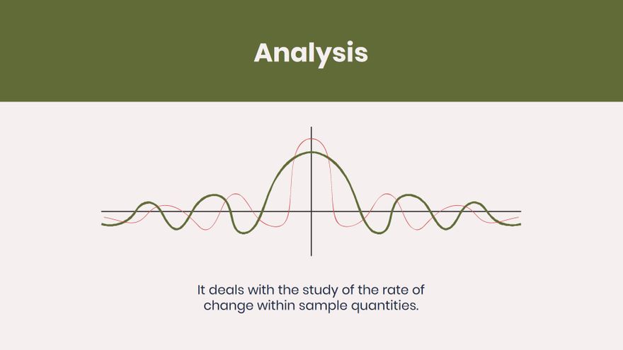 Free Professional Math Presentation Template to Edit Online