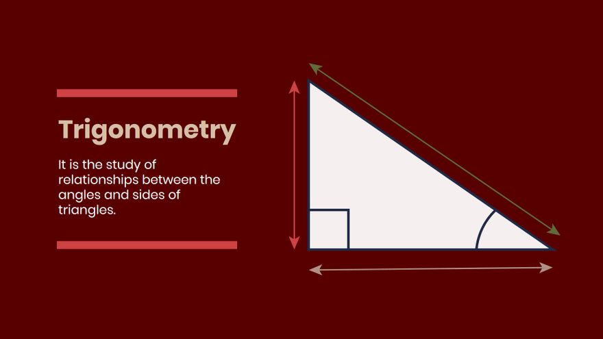 Free Professional Math Presentation Template to Edit Online