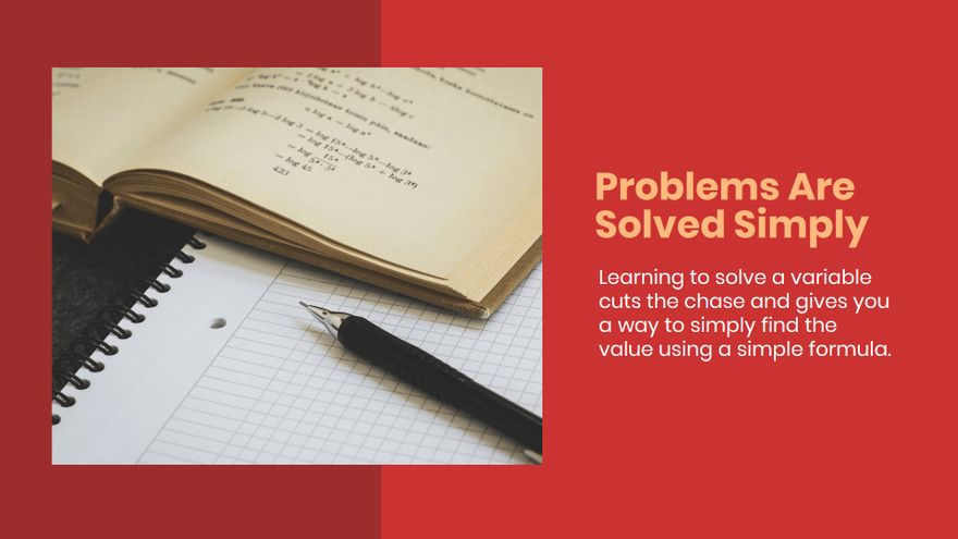 Free Design Math Presentation Template to Edit Online