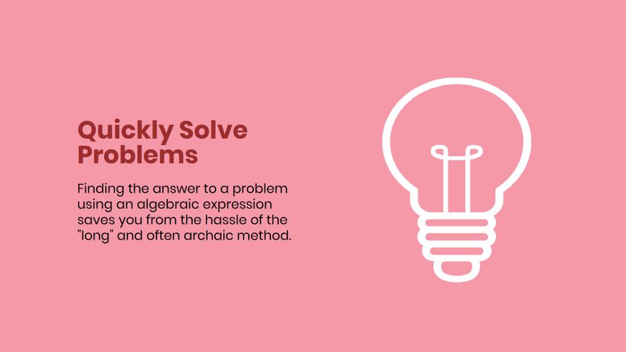 Free Design Math Presentation Template to Edit Online