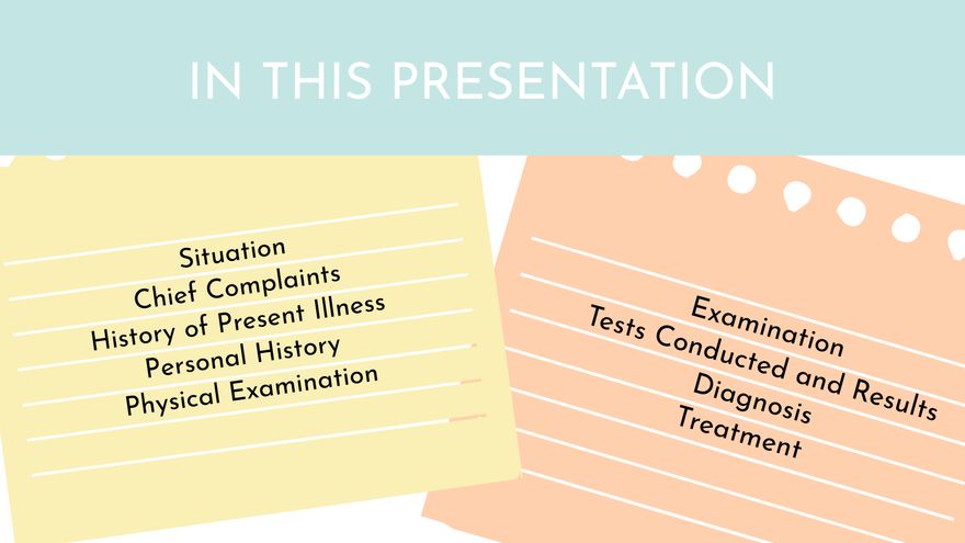 Free Typhoid Clinical Case Report Presentation Template to Edit Online