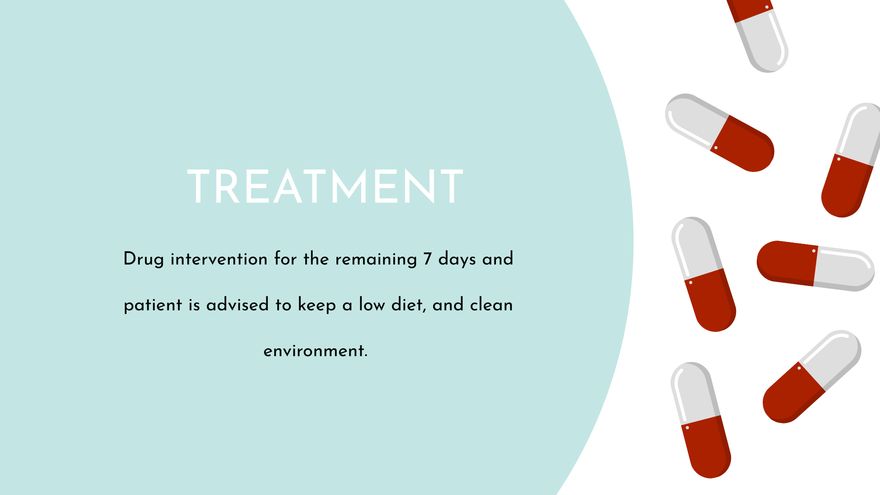 Free Typhoid Clinical Case Report Presentation Template to Edit Online